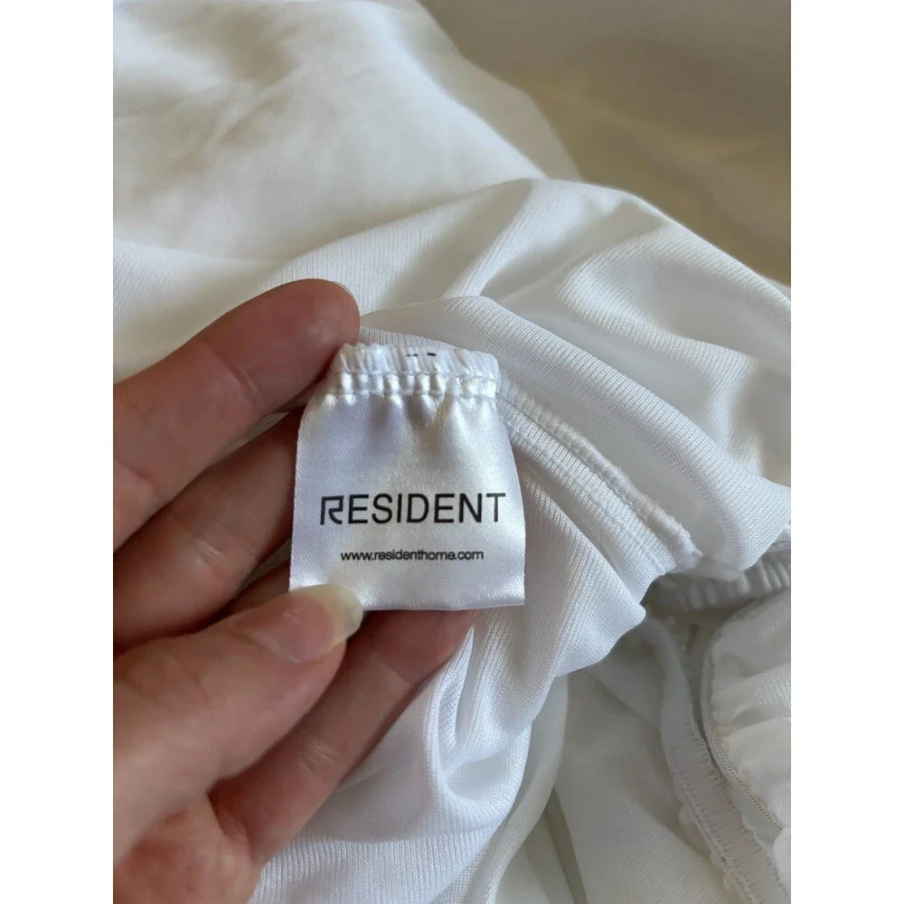 Resident Serenity Sleep Mattress Protector Twin XL White Waterproof 18